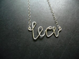 Name Necklace - Lea
