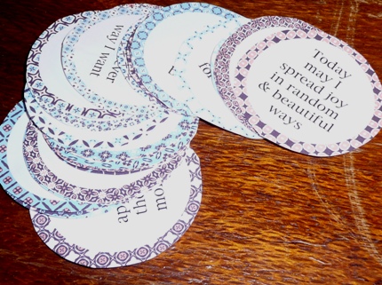 Affirmation Cards Close