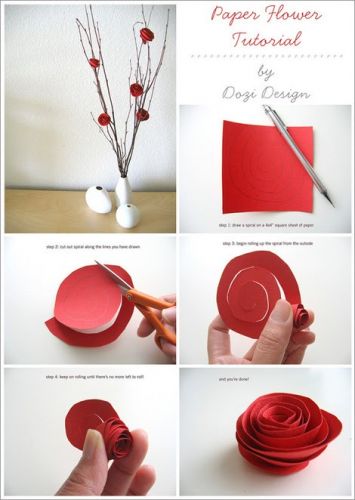 5 tutoriales para hacer flores de papel | Manualidades