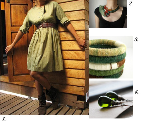Handmade Accoutre – Olive