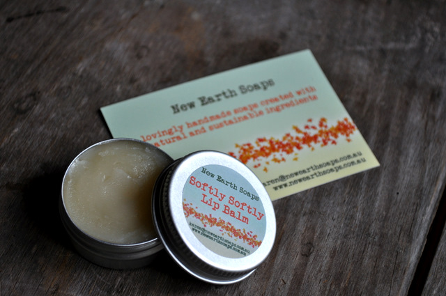 Yummy, Handmade, Sustainable Lip Balm from New Earth Soaps